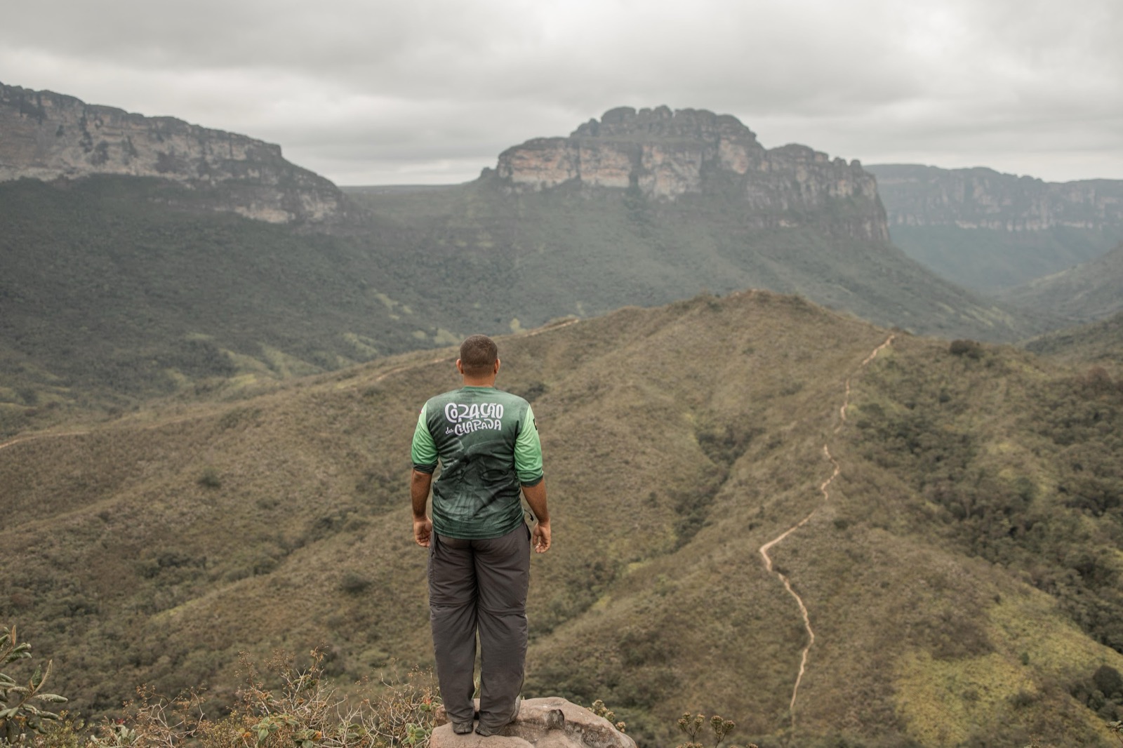 Marcos Venício, guia da Travessia do Pati, Chapada Diamantina — Coração da Chapada